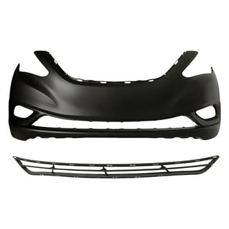 Sherman® - 2-Piece (Front Bumper Cover, Front Bumper Grille) (CAPA Certified)