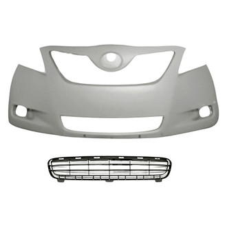 Sherman® - 2-Piece (Front Bumper Cover, Front Lower Bumper Grille) (Value Line)