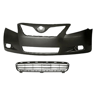 Sherman® - 2-Piece (Front Bumper Cover, Front Lower Bumper Grille) (CAPA Certified)