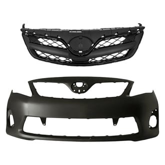 Sherman® - 2-Piece (Front Bumper Cover, Grille) (CAPA Certified)