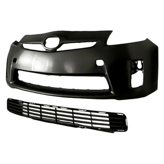 Sherman® - 2-Piece (Front Bumper Cover, Front Bumper Grille) (CAPA Certified)