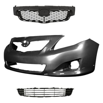 Sherman® - 3-Piece (Front Bumper Cover, Grille, Front Bumper Grille) (Value Line)