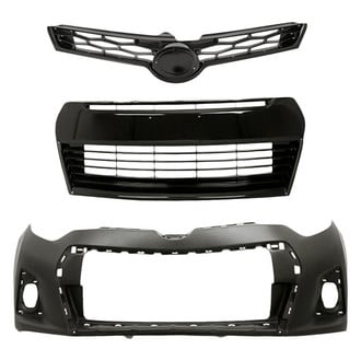 Sherman® - 3-Piece (Front Bumper Cover, Grille, Front Bumper Grille) (Value Line)