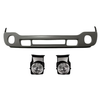 Sherman® - 3-Piece (Front Lower Bumper Cover, Driver and Passenger Side Fog Light) (Value Line)