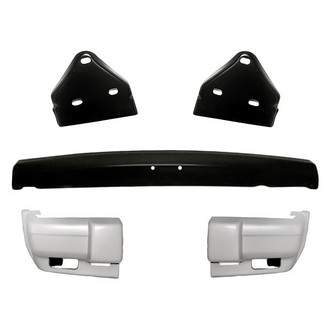 Sherman® - 5-Piece (Front Bumper, Front Inner and Outer Bumper Mounting Arm, Front Inner and Outer Bumper End) (Value Line)