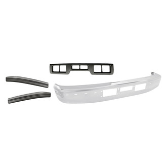 Sherman® - 4-Piece (Front Bumper, Front Center Driver Side Passenger Side Bumper Impact Strip) (Value Line)