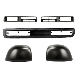 Sherman® - 5-Piece (Front Bumper, Front Inner and Outer Bumper End, Front Inner and Outer Fog Light Bezel) (Value Line)