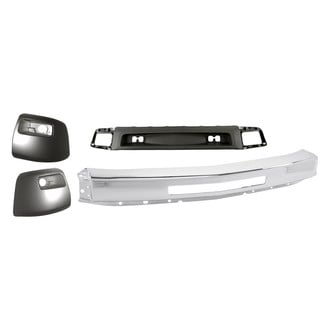 Sherman® - 4-Piece (Front Bumper Face Bar, Front Bumper Air Deflector, Front Inner and Outer Bumper End) (Value Line)