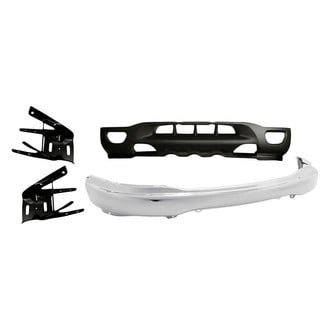 Sherman® - 4-Piece (Front Bumper, Front Bumper Valance, Front Driver and Passenger Side Bumper Bracket) (Value Line)