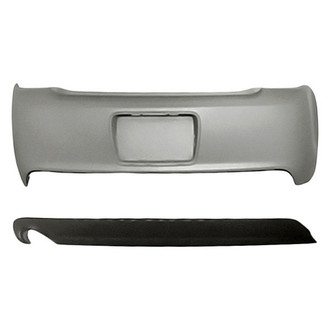 Sherman® - 2-Piece (Rear Bumper Cover, Rear Bumper Valance)
