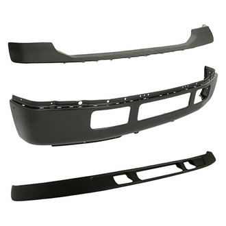 Sherman® - 3-Piece (Front Upper Bumper Cover, Front Bumper Face Bar, Front Lower Bumper Valance) (Value Line)