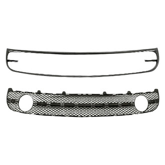 Sherman® - 2-Piece (Grille Frame, Front Lower Bumper Grille) (Value Line)