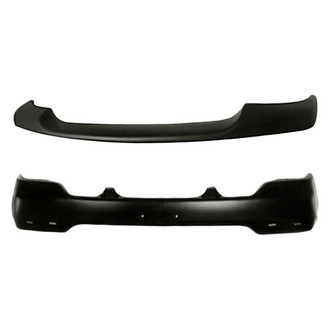 Sherman® BNDL-229052 - 2-Piece (Front Bumper Face Bar, Front Upper Bumper Cover) (Value Line)