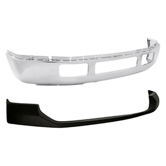 Sherman® - 2-Piece (Front Upper Bumper Cover, Front Bumper Face Bar) (Value Line)
