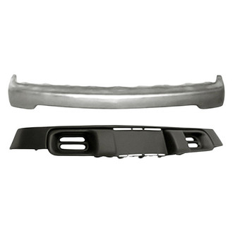 Sherman® BNDL-229141 - 2-Piece (Front Bumper Face Bar, Front Bumper Air Deflector) (Value Line)