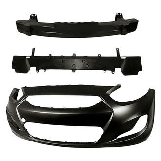 Sherman® - 3-Piece (Front Bumper Cover, Front Bumper Reinforcement, Front Bumper Absorber) (Value Line)