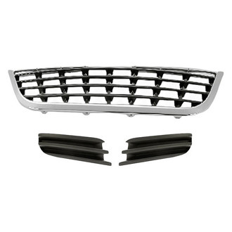 Sherman® - 3-Piece (Grille, Front Lower Inner and Outer Fog Light Cover) (Value Line)