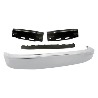 Sherman® - 4-Piece (Front Bumper, Front Bumper Valance, Front Driver and Passenger Side Bumper Mounting Arm) (Value Line)