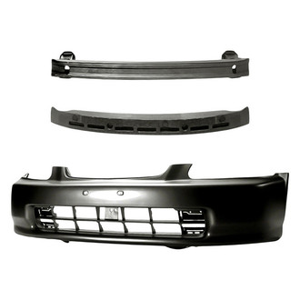 Sherman® - 3-Piece (Front Bumper Cover, Front Bumper Reinforcement, Front Bumper Absorber) (Value Line)