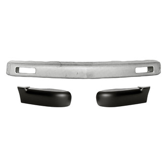 Sherman® BNDL-229270 - 3-Piece (Front Bumper Face Bar, Front Inner and Outer Bumper End) (Value Line)