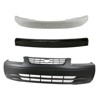 Sherman® - 3-Piece (Front Bumper Cover, Front Bumper Reinforcement, Front Bumper Absorber) (Value Line)