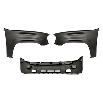 Sherman® - 3-Piece (Front Bumper Cover, Front Driver and Passenger Side Fender) (Value Line)