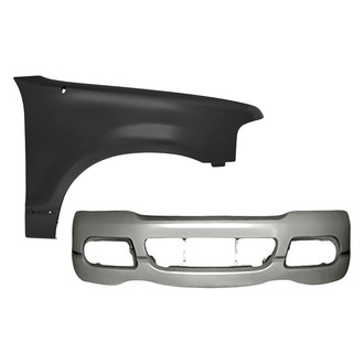 Sherman® - 2-Piece (Front Bumper Cover, Front Passenger Side Fender) (Value Line)