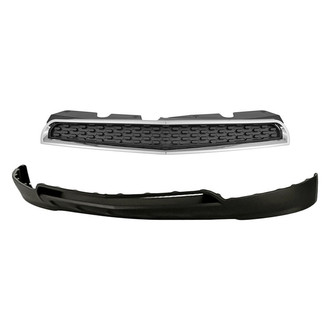 Sherman® - 2-Piece (Front Lower Bumper Cover, Grille) (CAPA Certified)