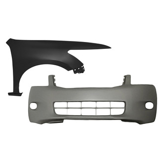 Sherman® - 2-Piece (Front Bumper Cover, Front Passenger Side Fender) (Value Line)