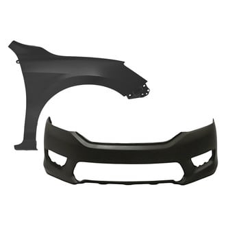 Sherman® - 2-Piece (Front Bumper Cover, Front Passenger Side Fender) (Value Line)