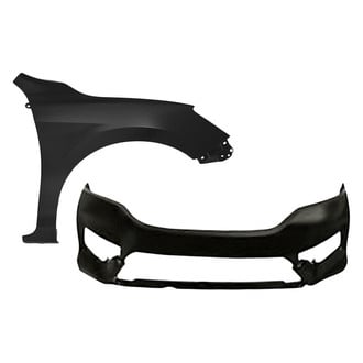 Sherman® - 2-Piece (Front Bumper Cover, Front Passenger Side Fender) (Value Line)