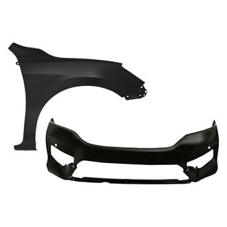 Sherman® - 2-Piece (Front Bumper Cover, Front Passenger Side Fender) (Value Line)