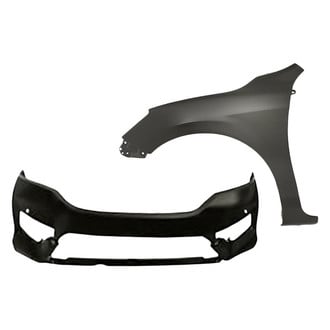 Sherman® - 2-Piece (Front Bumper Cover, Front Driver Side Fender) (Value Line)