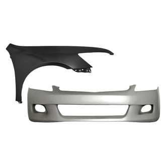 Sherman® - 2-Piece (Front Bumper Cover, Front Passenger Side Fender) (CAPA Certified)