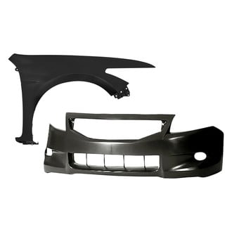 Sherman® - 2-Piece (Front Bumper Cover, Front Passenger Side Fender) (CAPA Certified)