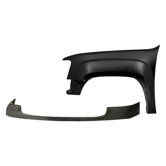 Sherman® - 2-Piece (Front Upper Bumper Cover, Front Driver Side Fender)