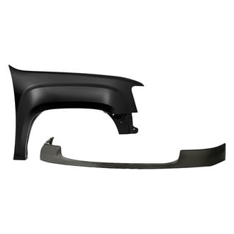 Sherman® BNDL-229444 - 2-Piece (Front Upper Bumper Cover, Front Passenger Side Fender) (CAPA Certified)