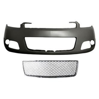 Sherman® - 2-Piece (Front Bumper Cover, Front Lower Center Bumper Grille) (CAPA Certified)