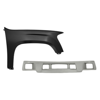 Sherman® - 2-Piece (Front Lower Bumper Cover, Front Passenger Side Fender) (Value Line)