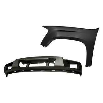 Sherman® - 2-Piece (Front Lower Bumper Cover, Front Driver Side Fender) (CAPA Certified)