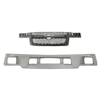 Sherman® - 2-Piece (Front Lower Bumper Cover, Grille) (Value Line)