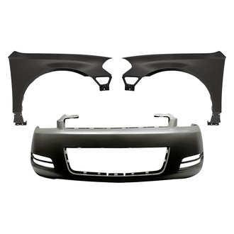 Sherman® - 3-Piece (Front Bumper Cover, Front Driver and Passenger Side Fender) (Value Line)