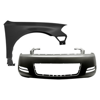 Sherman® - 2-Piece (Front Bumper Cover, Front Passenger Side Fender) (Value Line)