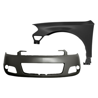 Sherman® - 2-Piece (Front Bumper Cover, Front Driver Side Fender) (Value Line)