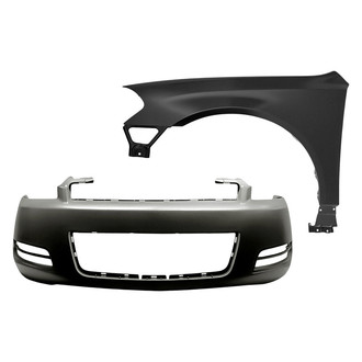 Sherman® - 2-Piece (Front Bumper Cover, Front Driver Side Fender) (Value Line)
