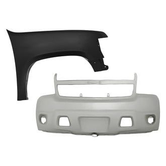 Sherman® - 2-Piece (Front Bumper Cover, Front Passenger Side Fender) (CAPA Certified)