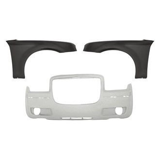 Sherman® - 3-Piece (Front Bumper Cover, Front Driver and Passenger Side Fender) (Value Line)