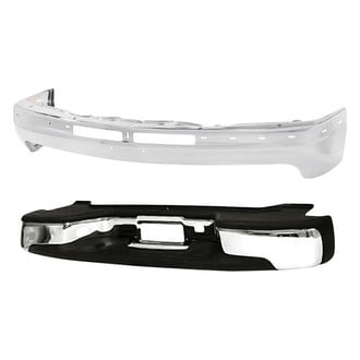 Sherman® - 2-Piece (Front Bumper Face Bar, Rear Step Bumper Assembly) (Value Line)