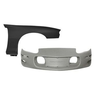 Sherman® - 2-Piece (Front Bumper Cover, Front Passenger Side Fender) (Value Line)