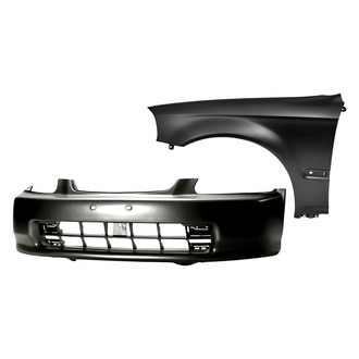 Sherman® - 2-Piece (Front Bumper Cover, Front Driver Side Fender) (Value Line)